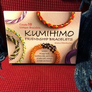 Kumihimo Friendship Bracelets Kit w/Book